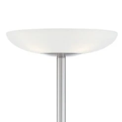 Possini Euro Design Meridian Light Blaster Modern Torchiere Floor Lamp 72" Tall Brushed Nickel LED Frosted Glass Shade For Living Room Bedroom Office 11 Possini Euro Design Meridian Light Blaster Modern Torchiere Floor Lamp 72" Tall Brushed Nickel LED Frosted Glass Shade For Living Room Bedroom Office -Home Decor GUEST e8673fbc a7f2 4600 98bc edeff2728d6c