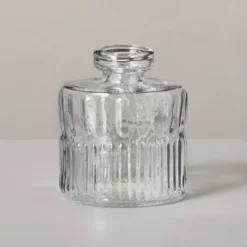 Ribbed Clear Glass Bud Vase - Hearth & Hand™ With Magnolia 13 Ribbed Clear Glass Bud Vase - Hearth & Hand™ With Magnolia -Home Decor GUEST e982acbd e5d8 4e5c 91ef 3f47a5268ba4