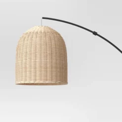 Addison Arc Floor Lamp With Natural Rattan Shade - Threshold™ 9 Addison Arc Floor Lamp With Natural Rattan Shade - Threshold™ -Home Decor GUEST f0a65e9b 915e 44cf b86d b7a12da8e8a2