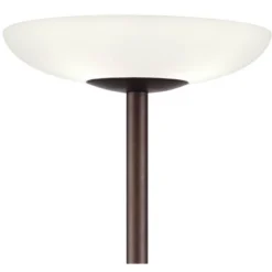 Possini Euro Design Meridian Light Blaster Modern Torchiere Floor Lamp 72" Tall Oil Rubbed Bronze LED Frosted Glass Shade For Living Room Bedroom Home 9 Possini Euro Design Meridian Light Blaster Modern Torchiere Floor Lamp 72" Tall Oil Rubbed Bronze LED Frosted Glass Shade For Living Room Bedroom Home -Home Decor GUEST f1aff0e9 93cd 425b 91a8 7f0eb690486b