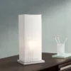360 Lighting Cube Modern Accent Table Lamp 19 3/4" High White Ribbon Fabric Shade For Bedroom Living Room Bedside Nightstand Office Kids Family House 2 360 Lighting Cube Modern Accent Table Lamp 19 3/4" High White Ribbon Fabric Shade For Bedroom Living Room Bedside Nightstand Office Kids Family House -Home Decor GUEST f32af48f f763 4108 b360 0aa2503a123f