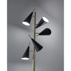 71.5" Owen Tree Lamp Black - Adesso 22 71.5" Owen Tree Lamp Black - Adesso -Home Decor GUEST f37054b5 f358 45c6 94b5 b291713684b7