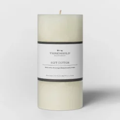 Pillar Candle Soft Cotton White - Threshold™ 11 Pillar Candle Soft Cotton White - Threshold™ -Home Decor GUEST f4713196 2100 4643 9a46 22b33129a00c