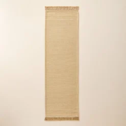 Patterned Border Stripe Area Rug Khaki - Hearth & Hand™ With Magnolia -Home Decor GUEST f7bc6526 b33e 4b2e a20b c37c900086d2