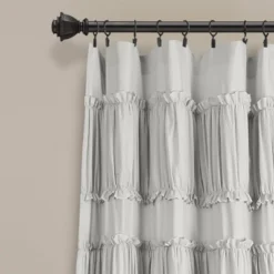 Set Of 2 Nova Ruffle Light Filtering Curtain Panels - Lush Décor 6 Set Of 2 Nova Ruffle Light Filtering Curtain Panels - Lush Décor -Home Decor GUEST fadba690 4ea4 46ef 90d2 9539f9ea2805