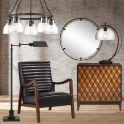 Possini Euro Design Bellis Bronze Wagon Wheel Pendant Chandelier 25" Wide Modern Clear Glass 5-Light Fixture For Dining Room House Kitchen Island Home 17 Possini Euro Design Bellis Bronze Wagon Wheel Pendant Chandelier 25" Wide Modern Clear Glass 5-Light Fixture For Dining Room House Kitchen Island Home -Home Decor GUEST fb9d0a92 c25d 40b4 8942 94c15527398e