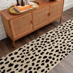 Daffodil Leopard Print Woven Rug - Threshold™ -Home Decor GUEST fd7ce3b6 e6f3 40a7 83d7 ec02ffd3ec0b