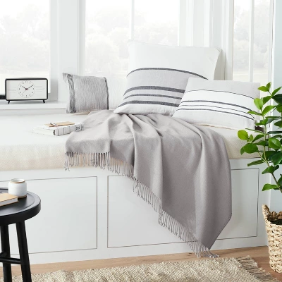 Off-Center Stripes Decorative Pillow Cover - Hearth & Hand™ With Magnolia 3 Off-Center Stripes Decorative Pillow Cover - Hearth & Hand™ With Magnolia